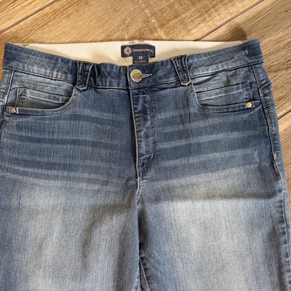 Democracy “Ab”solution Jegging Jeans Size 16 Stretch Mid-Rise - Picture 3 of 6